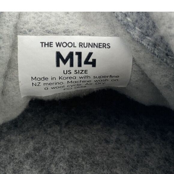Allbirds Shoes Men's Size 14 Wool Runner Superfine NZ Merino Wool Sneakers NEW - Picture 7 of 7